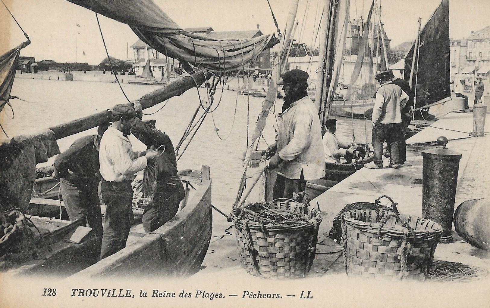 /France/FR_profession_1903-1938_TROUVILLE, la Reine des Plages - Pecheurs.jpg